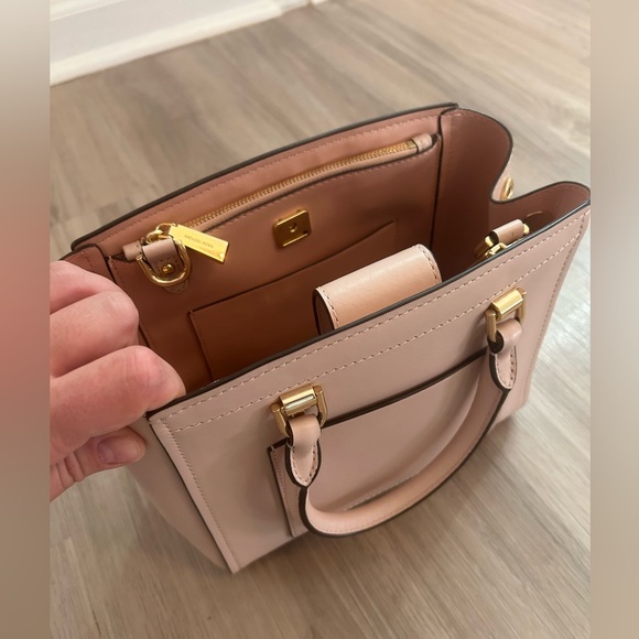 Michael Kors Medium Benning Satchel in Light Pink - Picture 7 of 10